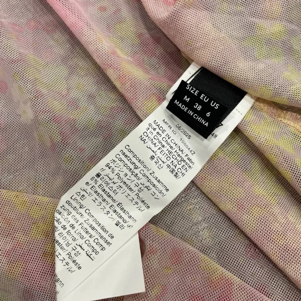 BNW Milumia Floral Pink Y2k Camisole Top - Picture 7 of 9